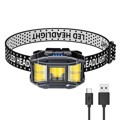 LED Outdoor Head Lamp With Motion Sensor
