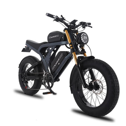 Adult Electric Motorcycle With Dual Battery