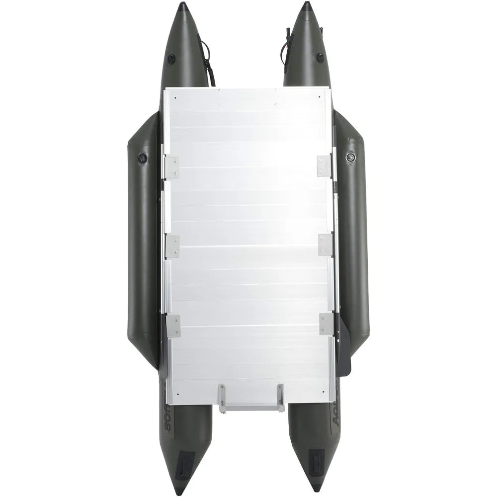 Inflatable Pontoon Boat with Folding