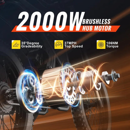 2000W Electric Dirt Bike