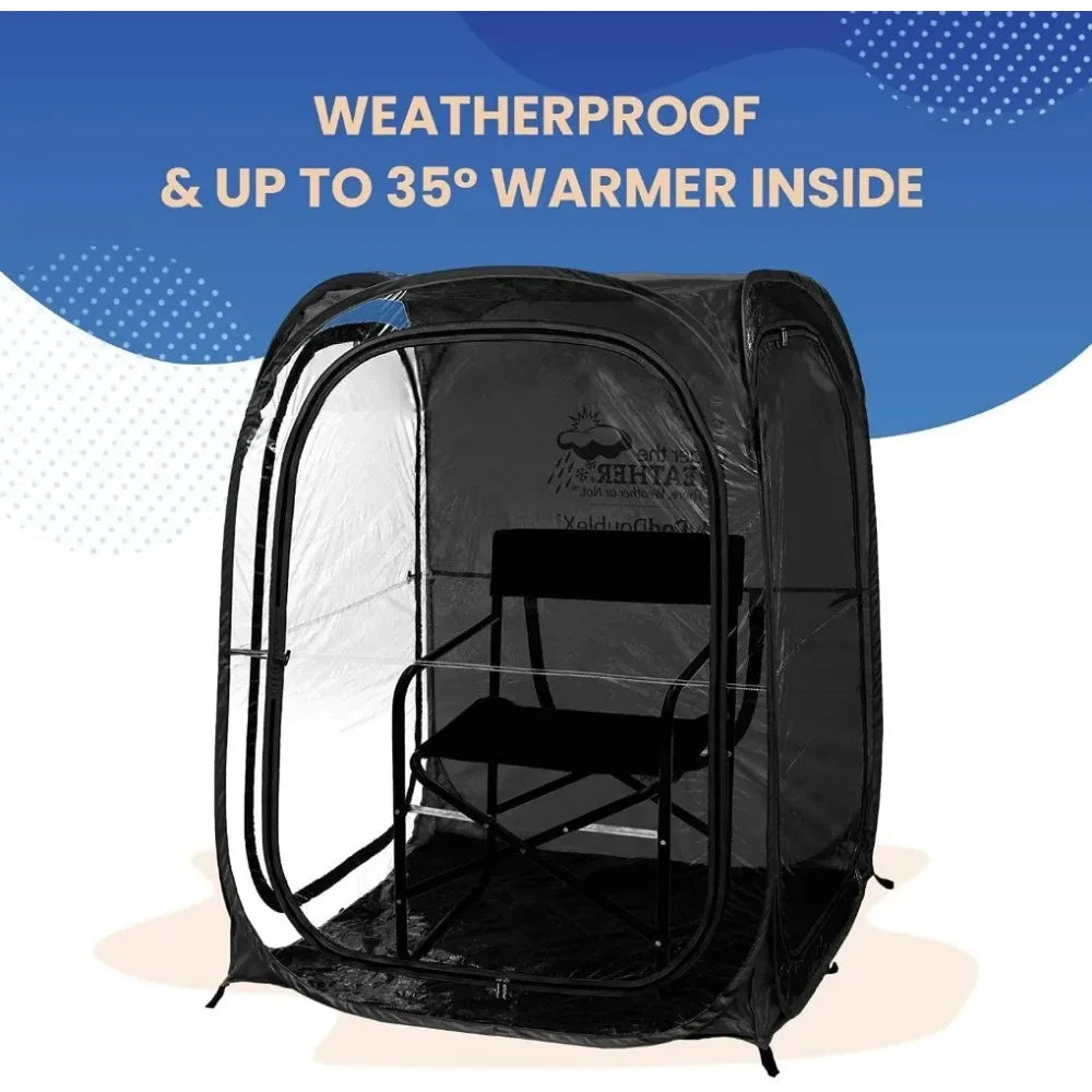 XL Single Person Pop-Up Weather Pod