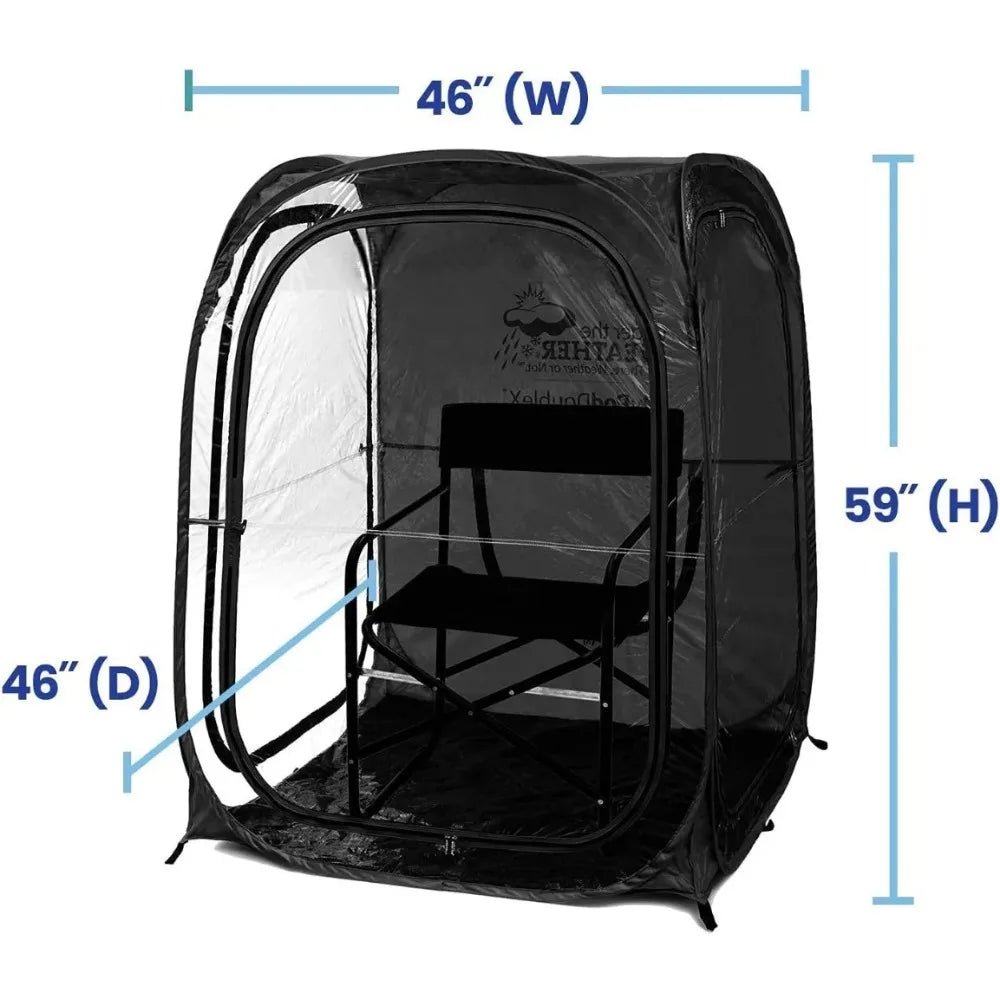 XL Single Person Pop-Up Weather Pod