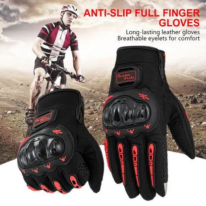 Anti-slip Touch Screen Waterproof Motorcycle Gloves