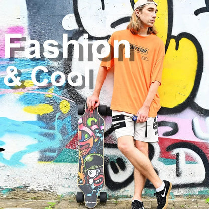 Electric Longboard Suitable for Adults and Teenagers