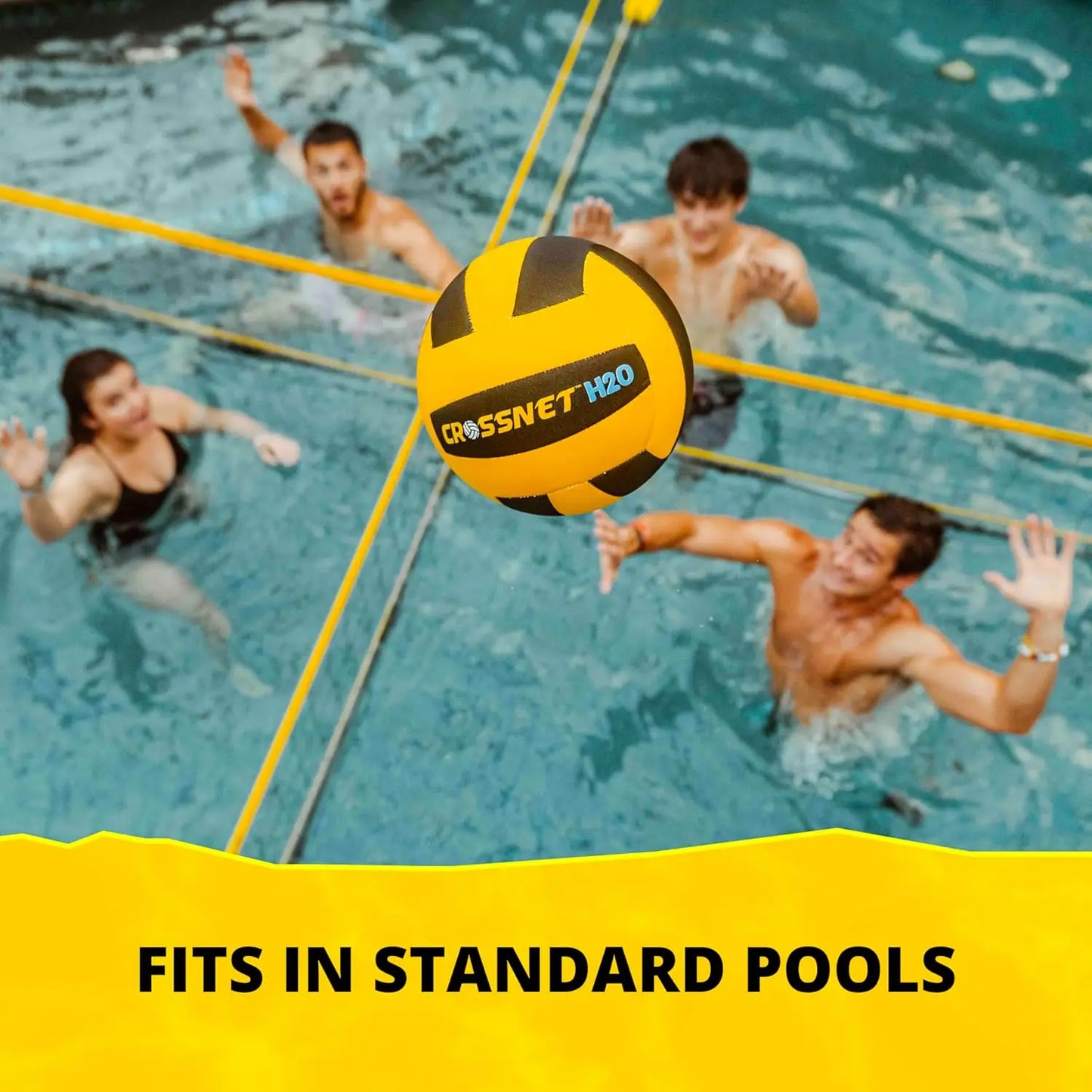 Portable Quick Assemble Pool Volleyball Pool Game