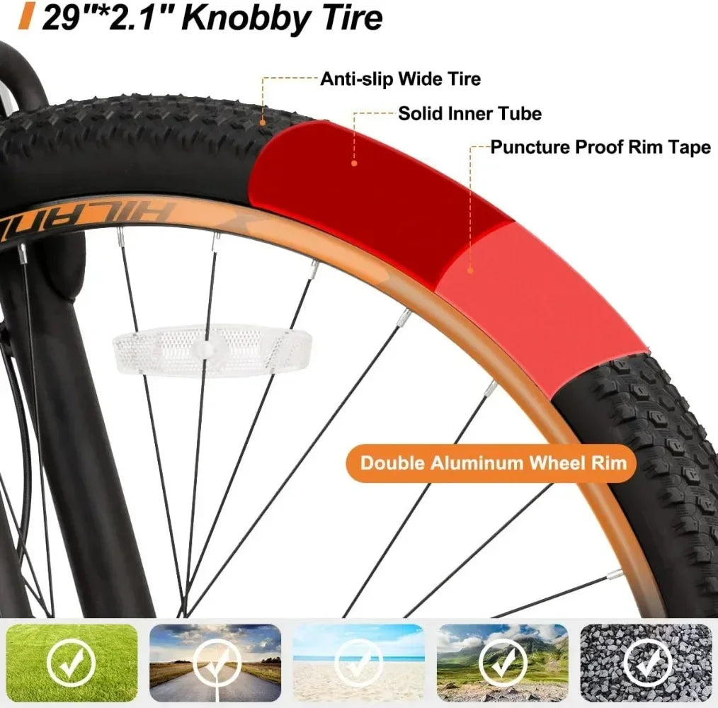29 inch 16 Speed Men's Mountain Bike
