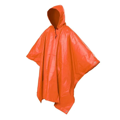 Portable 3 In 1Hiking Camping Poncho