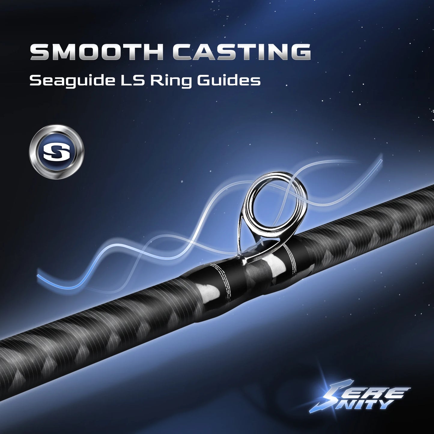 Carbon Fiber One Piece Bass Fishing Rod