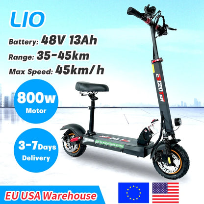 Lightweight Long Range Electric Scooter