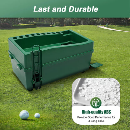 Automatic Golf Tee Machine W/Cue Holder
