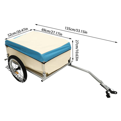 Bicycle Utility Cargo Bike Trailer