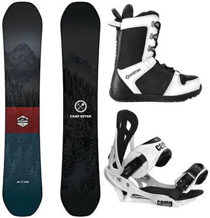 Men's Peak Performance Complete Snowboard Package