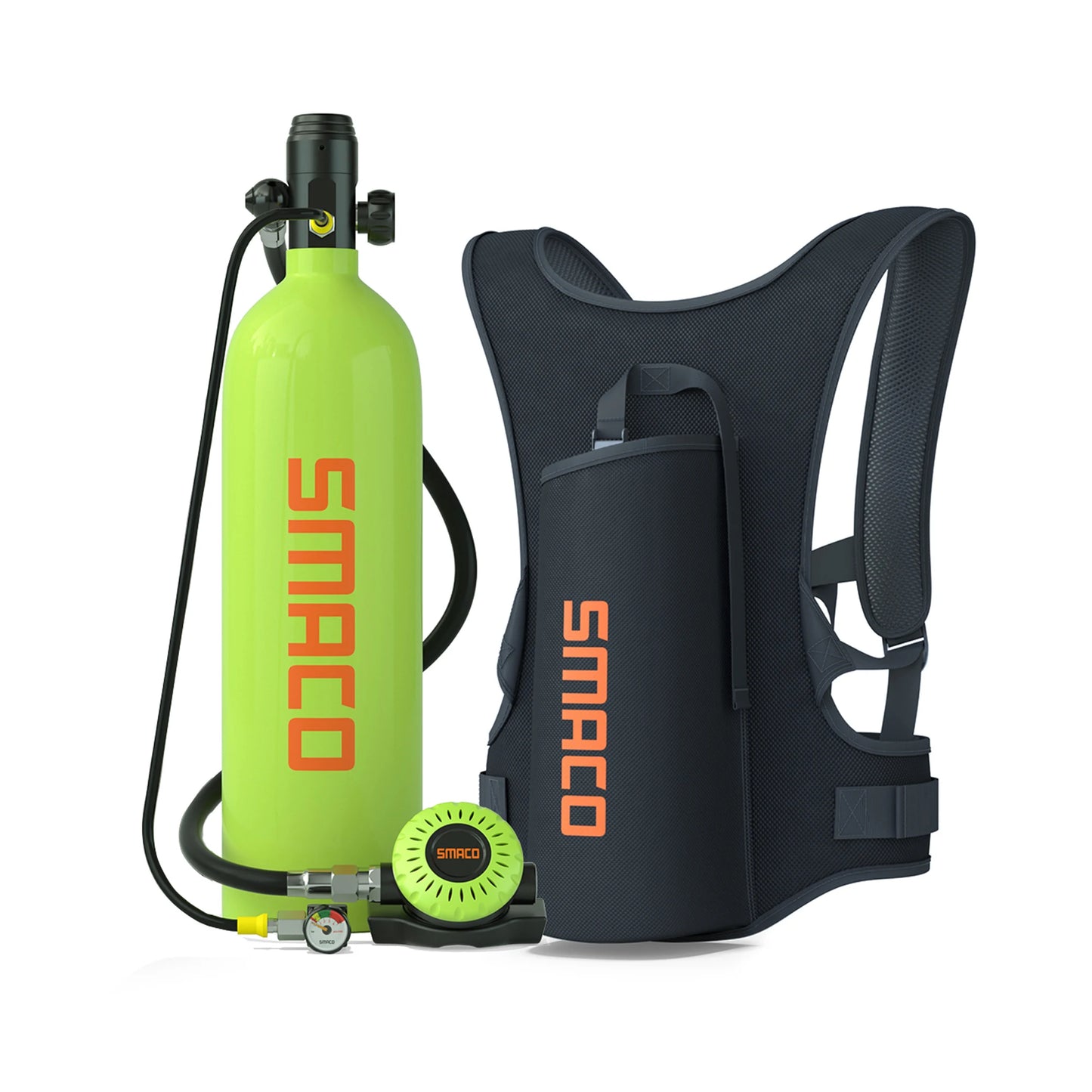 Portable 2L Mini Oxygen Tank Snorkeling Set