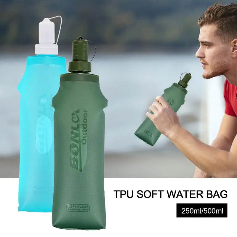 Soft Flask Folding Water Bottle