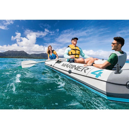 3 Person Inflatable Boat With Oars