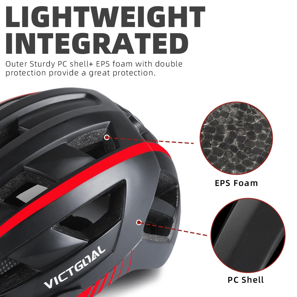 Unisex Mountain Bicycle Riding Helmet