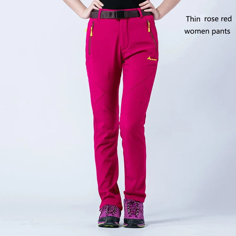 Women's  Waterproof Windproof Camping  Climbing Hiking Trousers