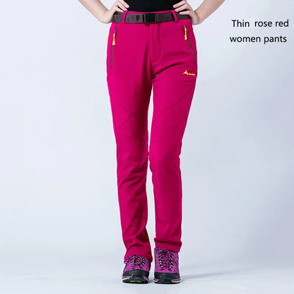 Women's  Waterproof Windproof Camping  Climbing Hiking Trousers
