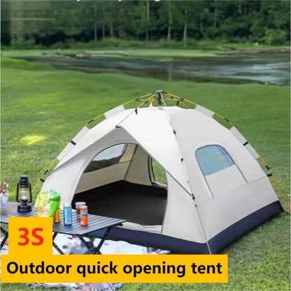 Two Door Two Window Quick Opening Tent