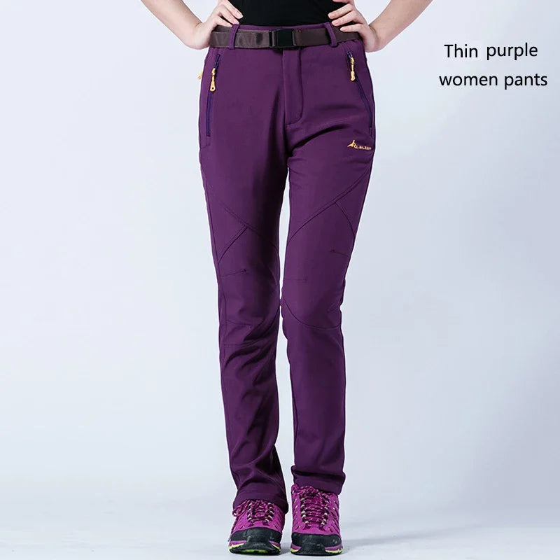 Women's  Waterproof Windproof Camping  Climbing Hiking Trousers