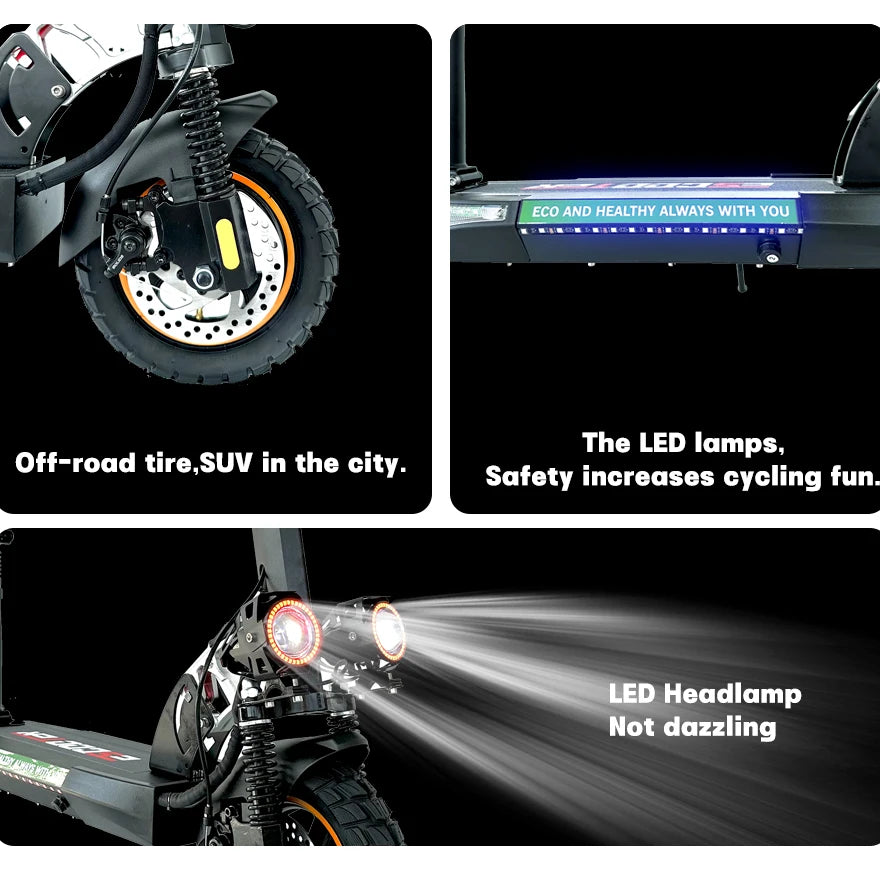Lightweight Long Range Electric Scooter