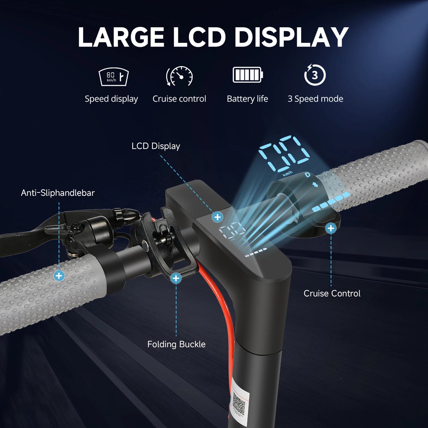 Lightweight  Long Range Electric Scooter
