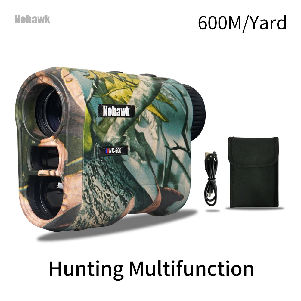 Golf & Hunting Rangefinder With Distance Meter