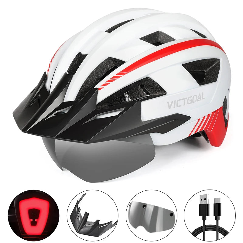 Unisex Mountain Bicycle Riding Helmet