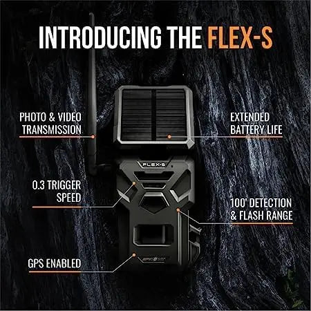 Solar Hunting Trail Camera 100 Foot Detection