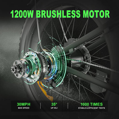 Moped Style Electric bike
