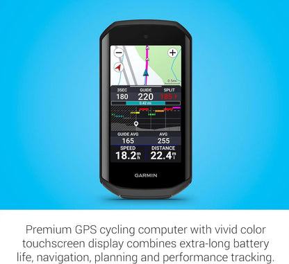 Premium Cycling Computer With Touchscreen Display