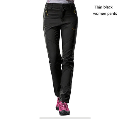 Women's  Waterproof Windproof Camping  Climbing Hiking Trousers