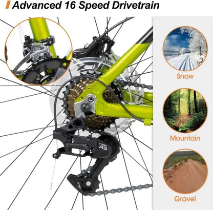 29 inch 16 Speed Men's Mountain Bike