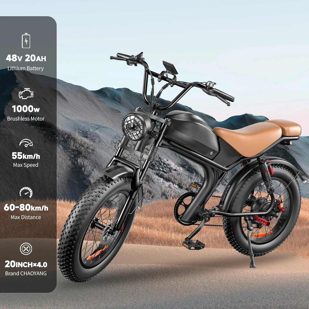 1000W Off Road Electric Motorcycle