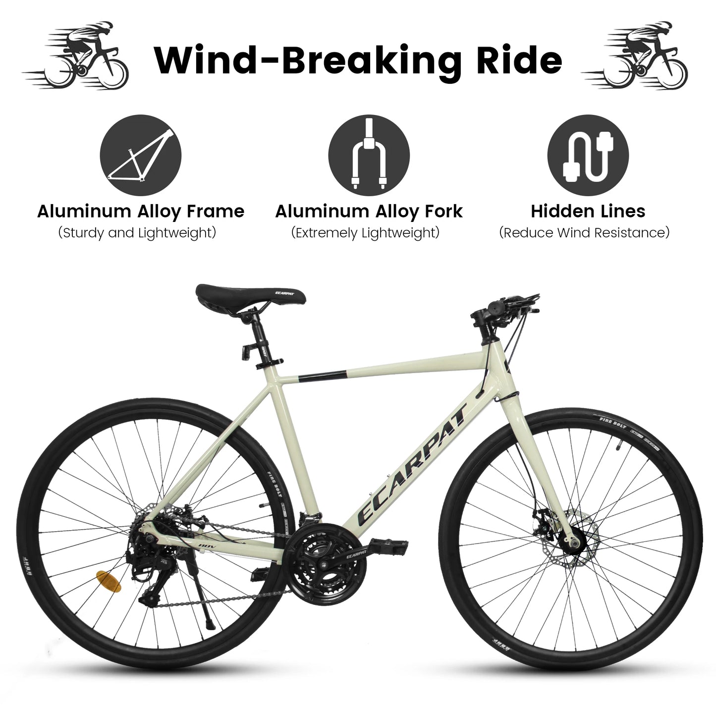 24 Speed Unisex Road Bike