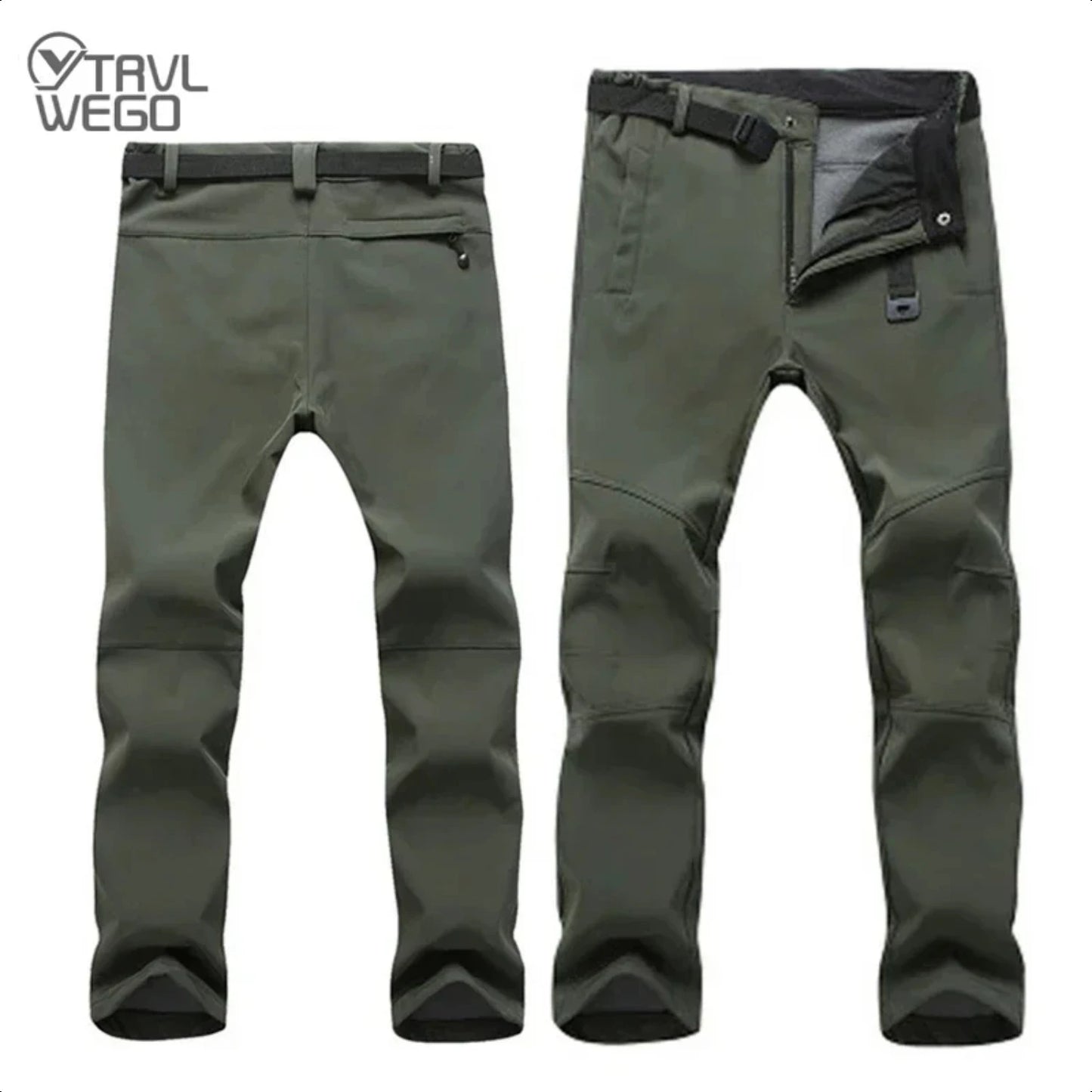 Men's Water Resistant Windproof  Hiking Pants