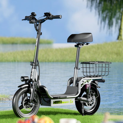 500W Powerful Electric Scooter With Seat