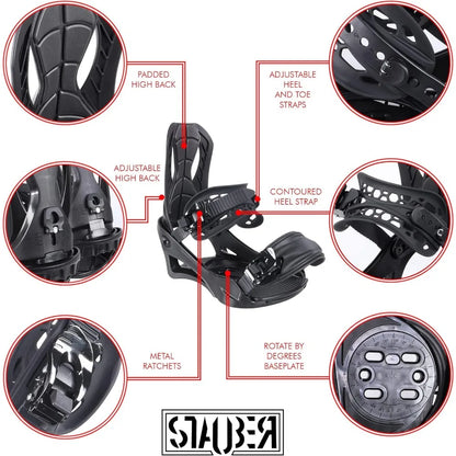 Snowboard & Binding Package
