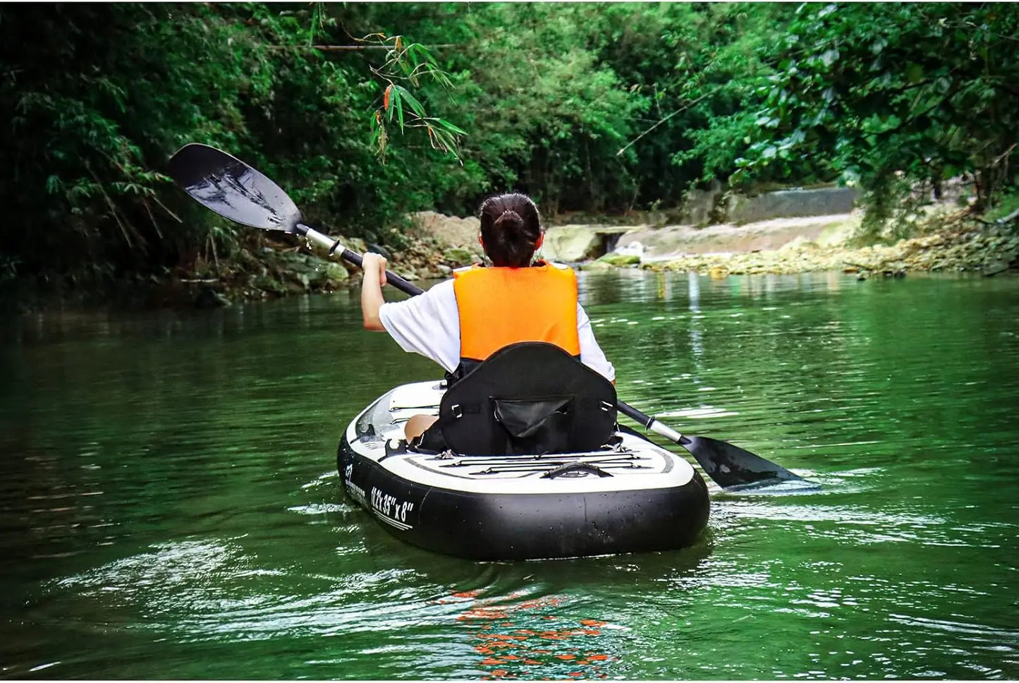 Inflatable Kayak with Detachable Seat