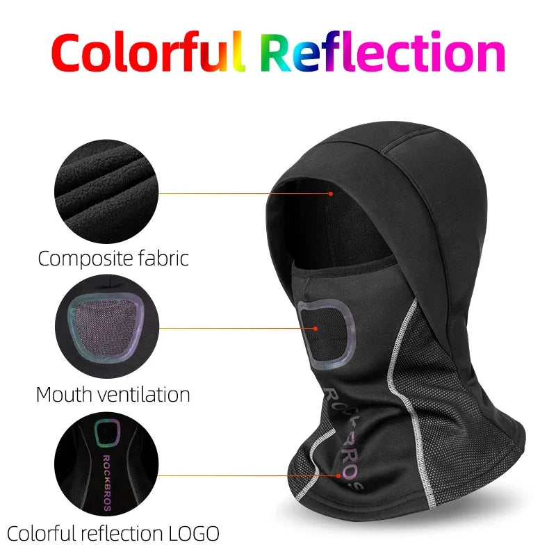Windproof Thermal Mask For Cycling, Skiing, Fishing.