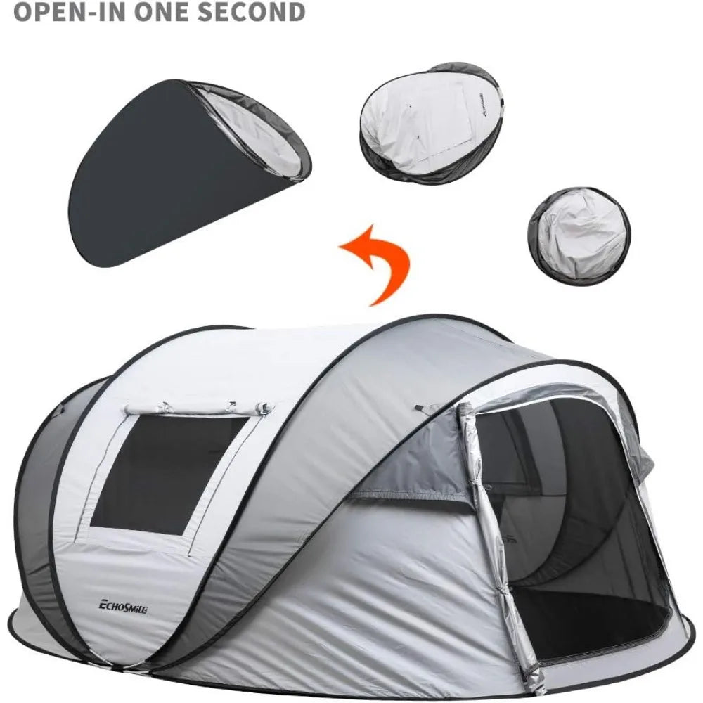 Instant Pop Up Water Resistant Dome Tent