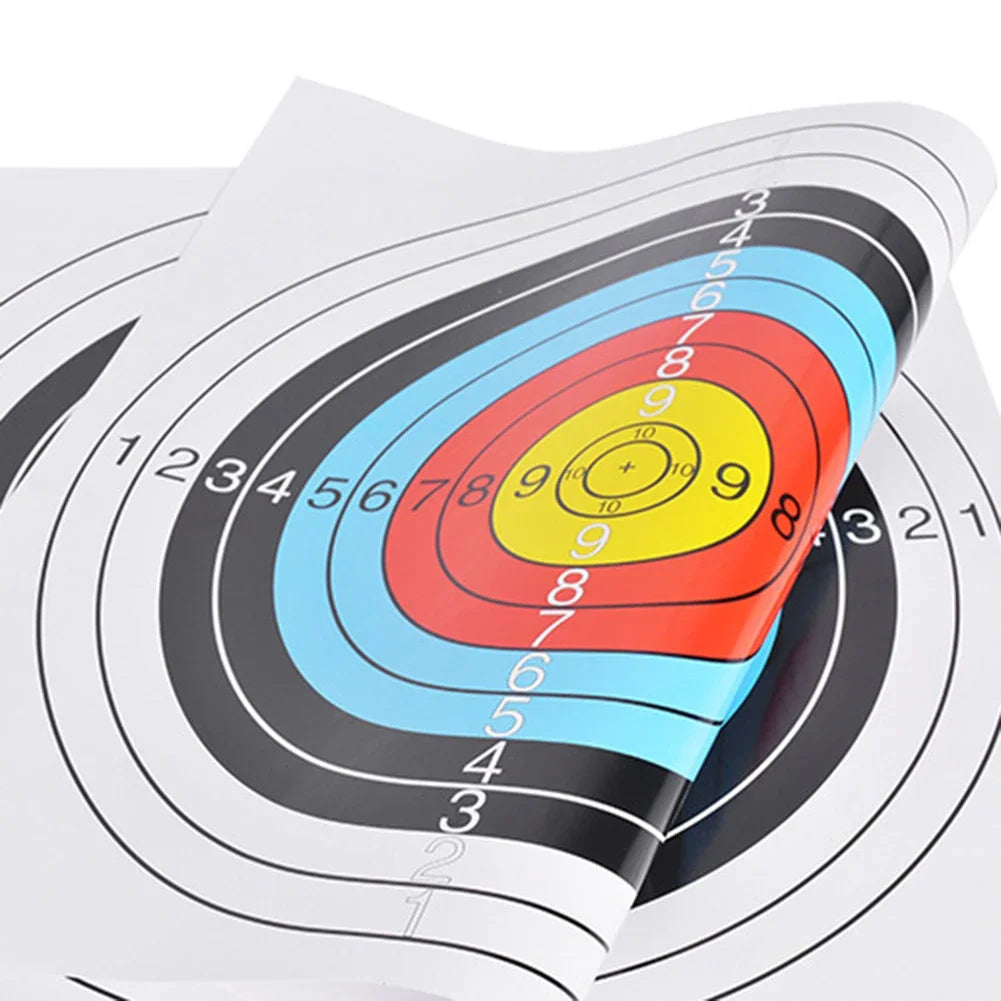 10 40x40cm Practice Archery Paper Targets