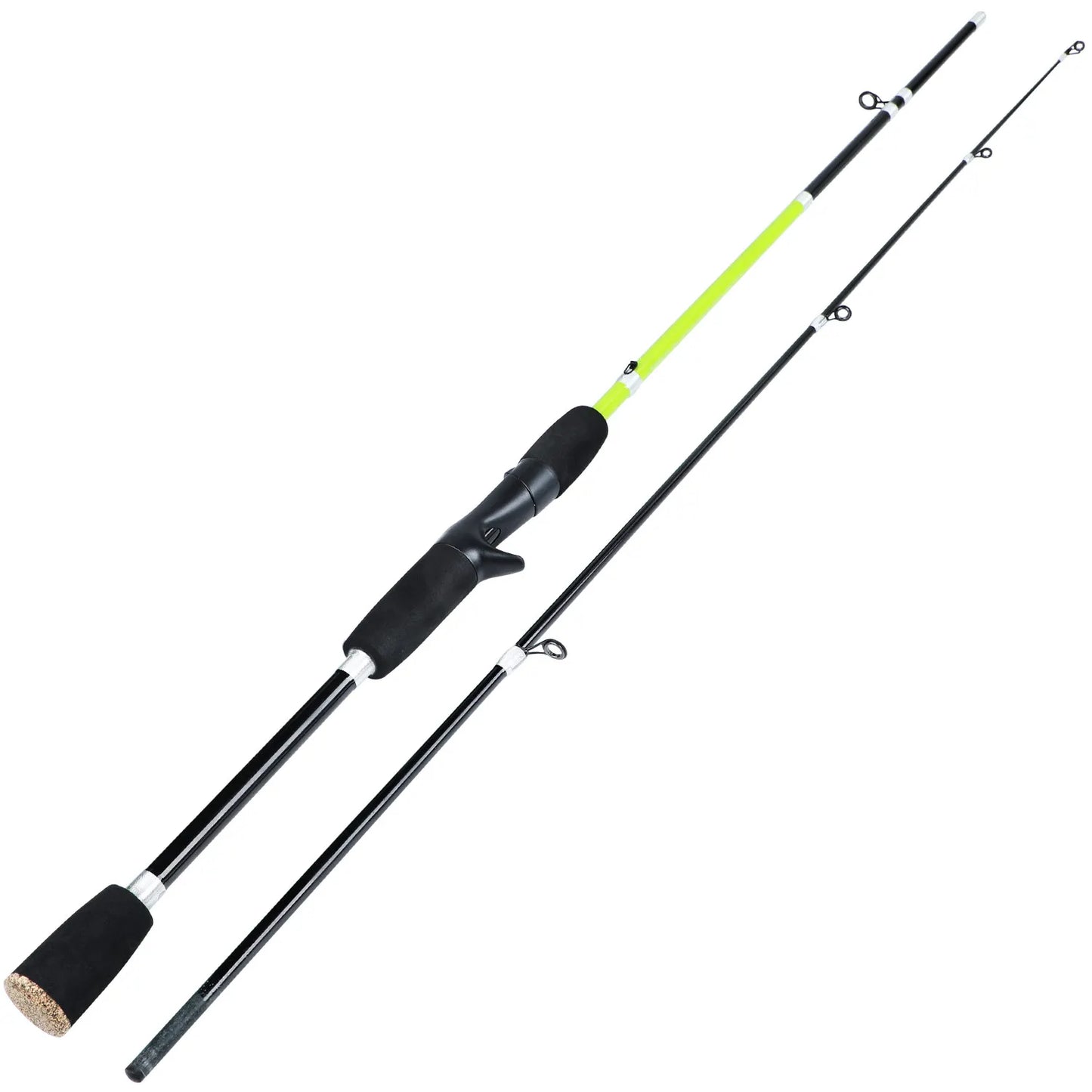 2 Section Travel Spinning Fishing Rod