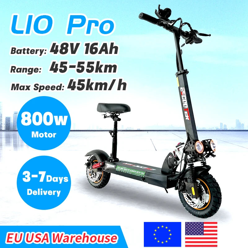 Lightweight Long Range Electric Scooter