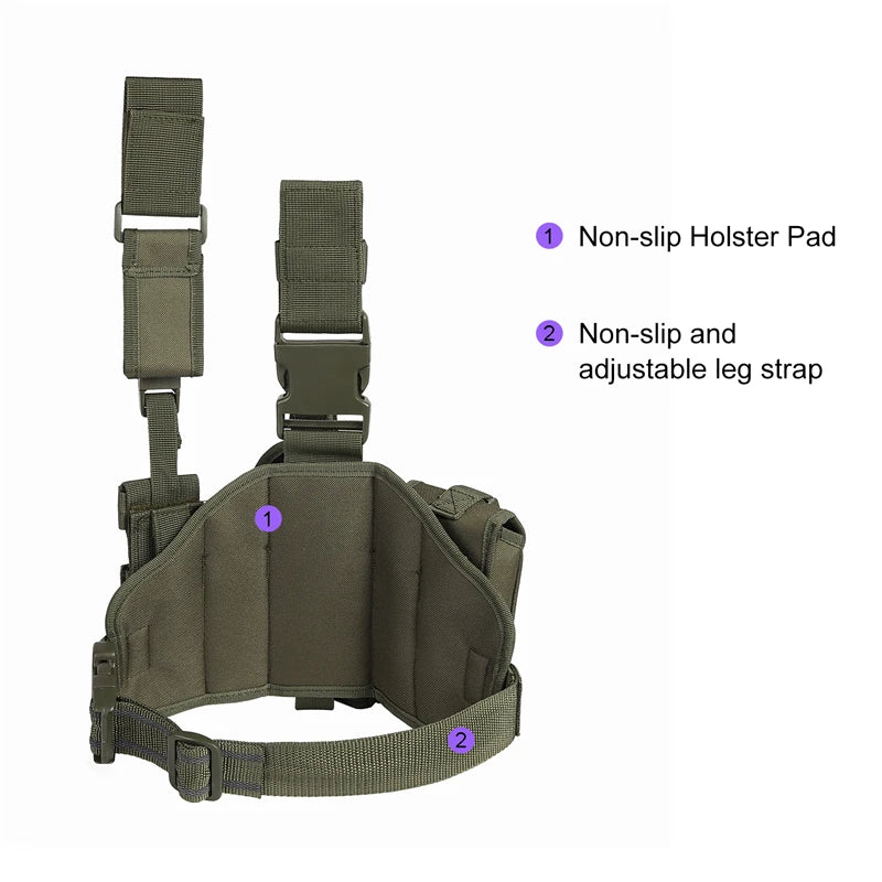 Multi-Function Leg Gun Holster