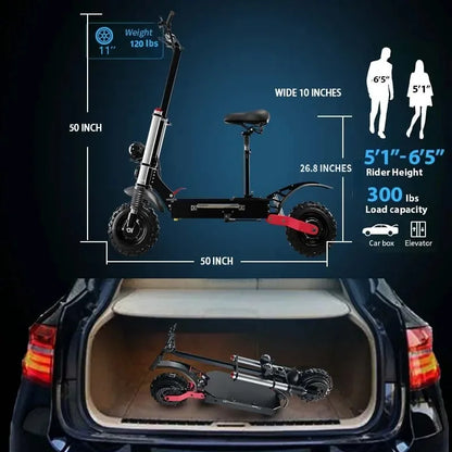 Off Road Commuter Electric Scooter