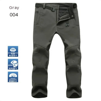 Men's Water Resistant Windproof  Hiking Pants