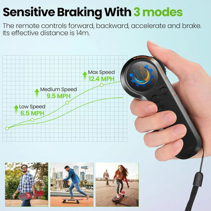 Electric Skateboard with Carry Handle