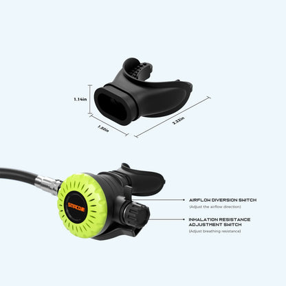 1L Diving Tank Set Mini Oxygen Cylinder