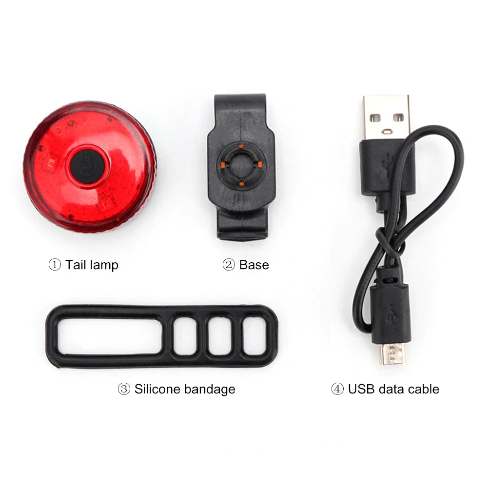 Cycling LED Front Rear Light Set